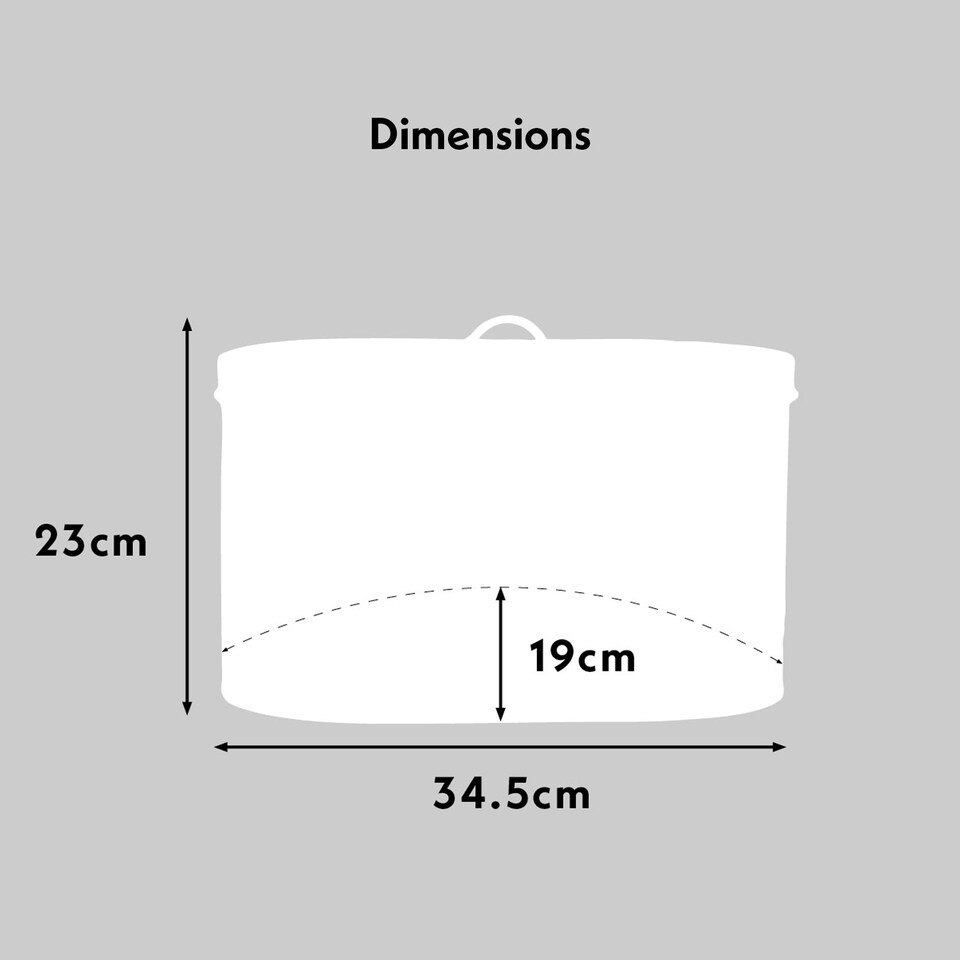 image 1 of Cooks Professional Bread Bin - Metal Food Storage Cannister with Nameplate | Black | Black & Silver