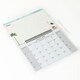 image 1 of 2026 Monthly Memo Board Calendar & Pen Seaside Design