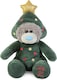 image 2 of Me to You Tatty Teddy Dressed As Christmas Tree 13cm-High Bear On Gift Plinth Official Collection