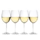 image 8 of Mikasa Wine Glass Set Clear Crystal 470ml Set of 4