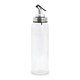 image 2 of Cruet Quttin Transparent Silver Glass 0,5 L 6 x 6 x 26 cm (12 Units)