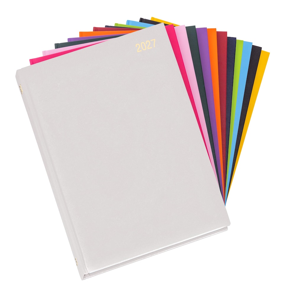 image 1 of evelay 2027 Week to View Diary A4 Grey