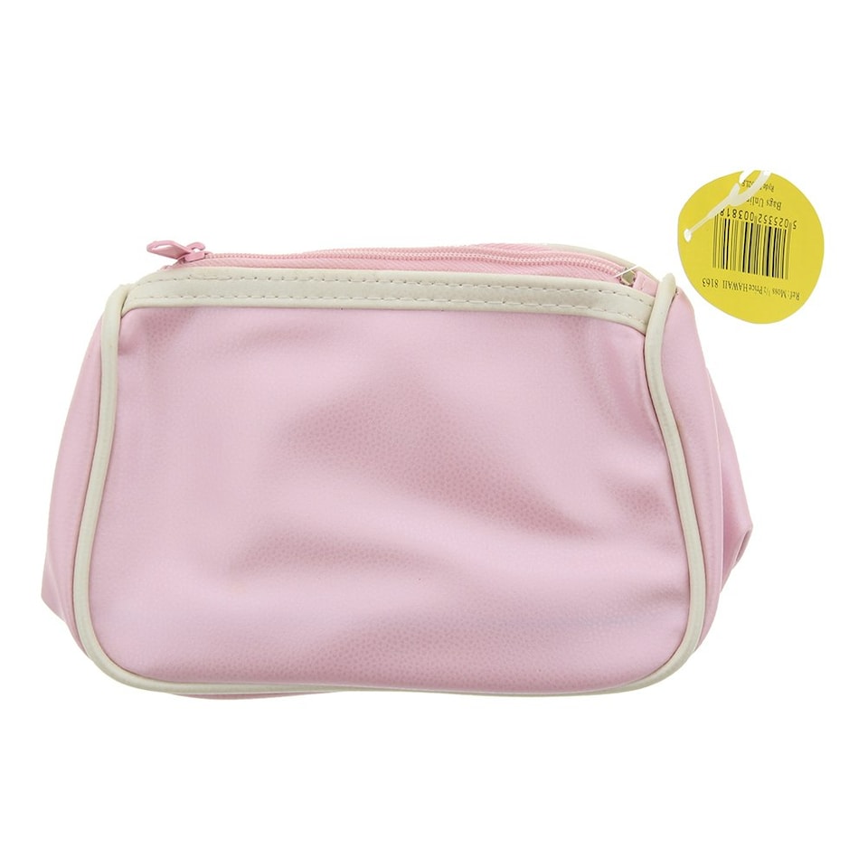 Bags Unlimited Shimmer Pink Pink Zipper Small Pouch N/A
