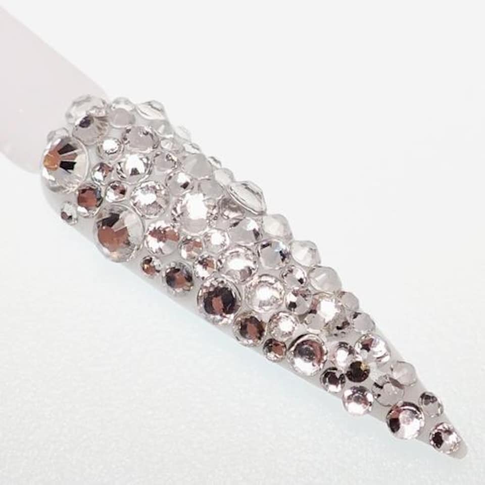 Nail Art Cristallo Stones 2-5mm - Crystal Clear