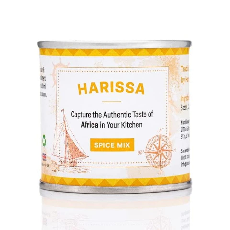 Seasoned Pioneers Spice Tin Harissa Spice Mix 45g