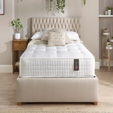 Aspire Natural Cashmere and Silk 3000 Pocket Mattress White | Double