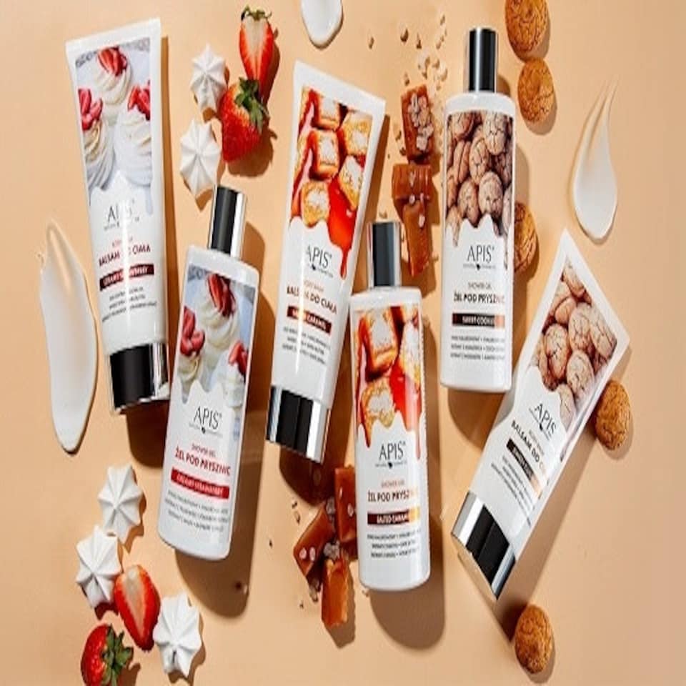 image 1 of Apis Sweet Cookie Body Balm with Almond Oil, Shea Butter & Almond Extract 200ml