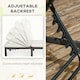 image 3 of Outsunny 2 Pieces Rattan Sun Loungers w/ Padded Cushion for Poolside Cream White