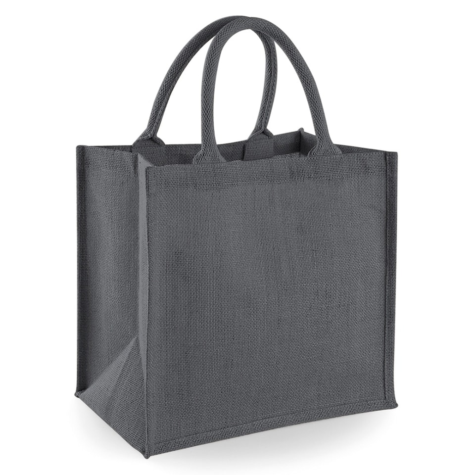 Westford Mill Jute Mini Tote Shopping Bag (14 Litres)