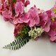 image 4 of Artificial Hanging Trailing Plant Pink Blossom Garland Botanik