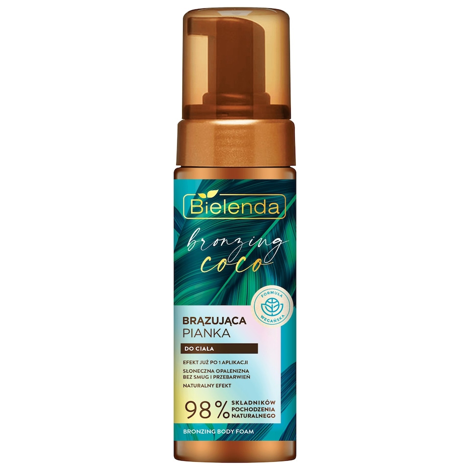 image 1 of Bielenda Bronzing Coco Body Foam 98% Natural Ingredients 150ml