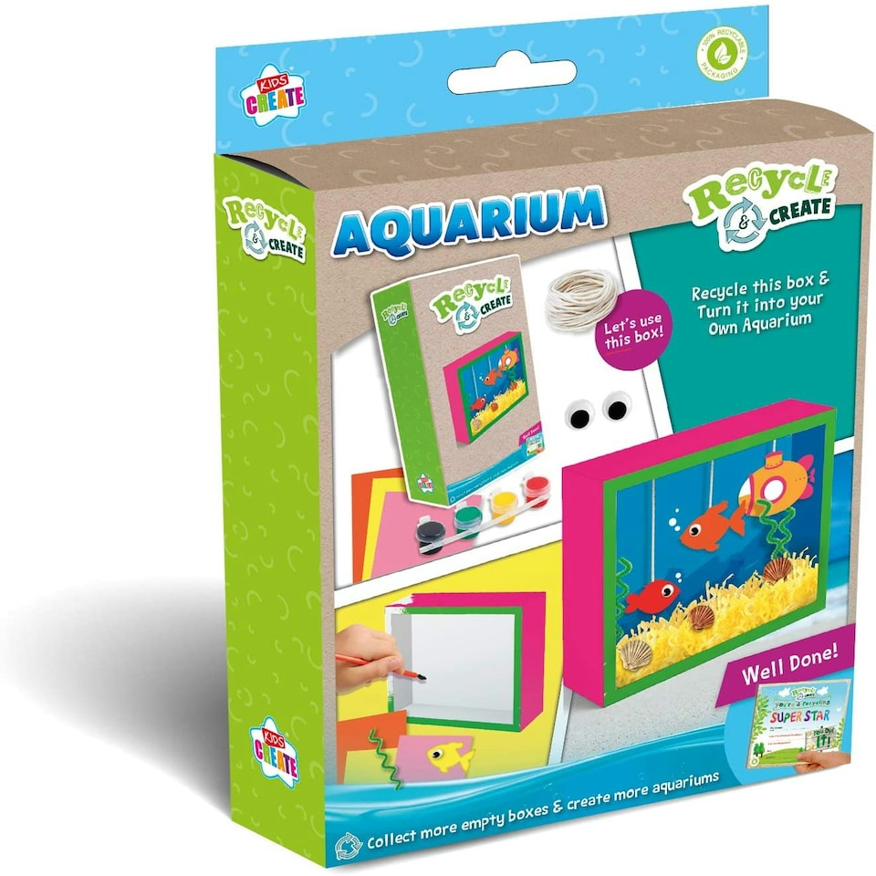 image 1 of Make Your Own Recycled Aquarium by Kids Create