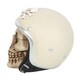 image 2 of Something Different Skull Ornament - Cream/Brown - One Size