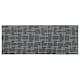 image 1 of JVL Vector Machine Washable Latex Backed Runner Doormat, 57x150cm, Grey