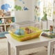 image 5 of Hamster Guinea Pig Pet Animal Terrarium Cage Play Wheel House Hutch Enclosure