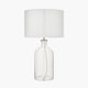 image 4 of Transparent Bubble Glass Table Lamp with Shade | Clear | Clear | 1