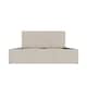 image 3 of Side Lift Ottoman Storage Bed Double Natural | Cream | Natural
