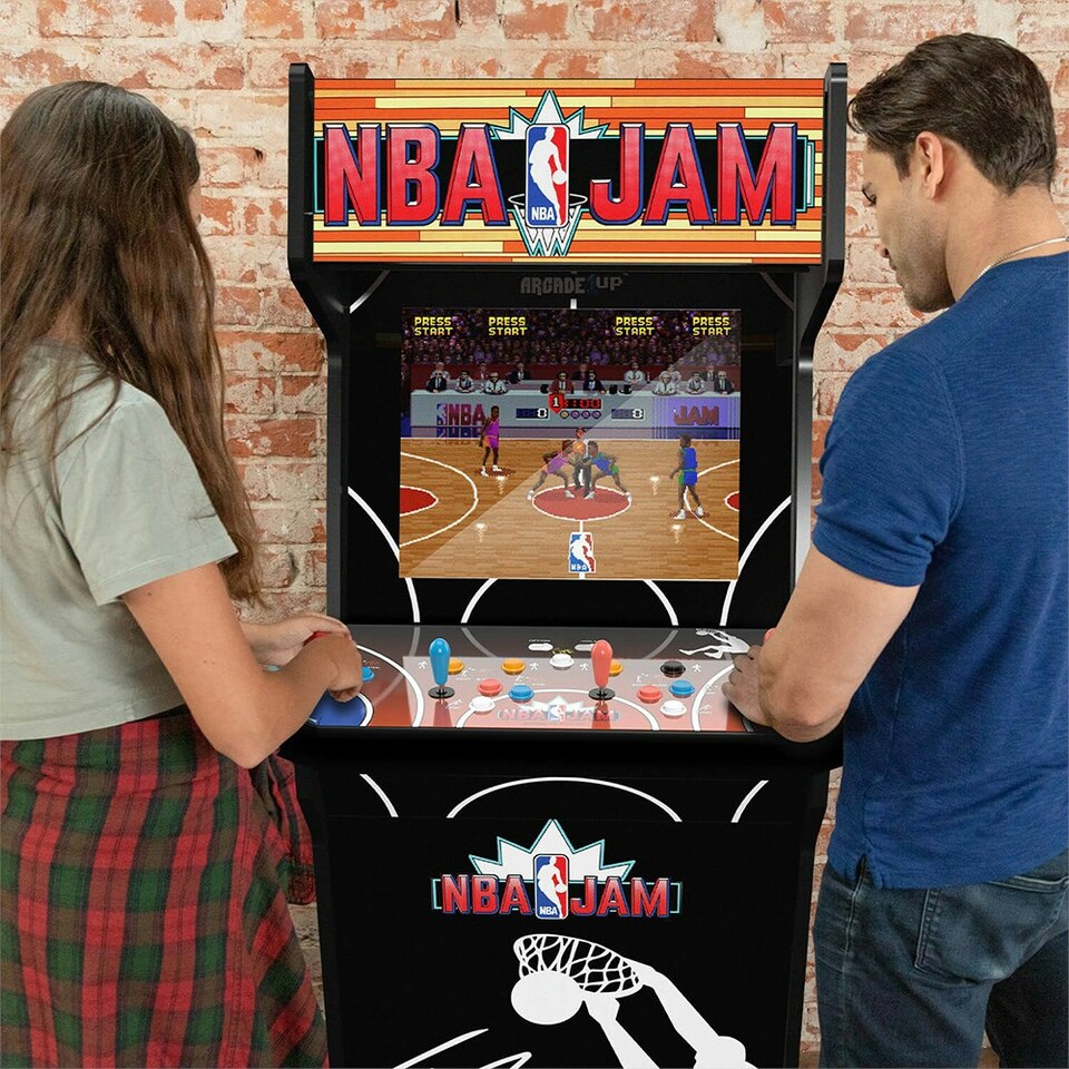image 1 of Arcade1Up NBA Jam SHAQ XL Arcade Machine Multi