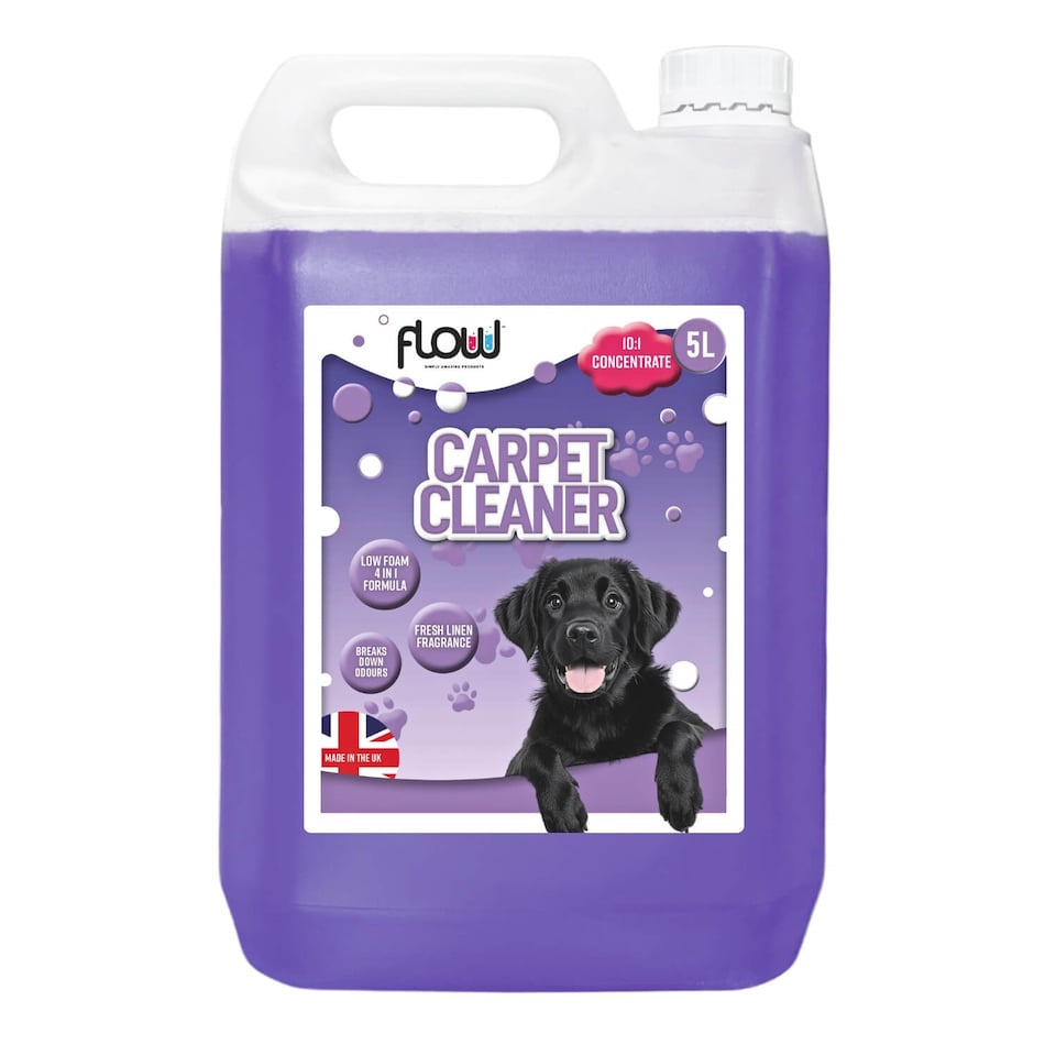 image 1 of Flow Carpet Cleaner Pet Magic Fresh Linen Fragrance 5L