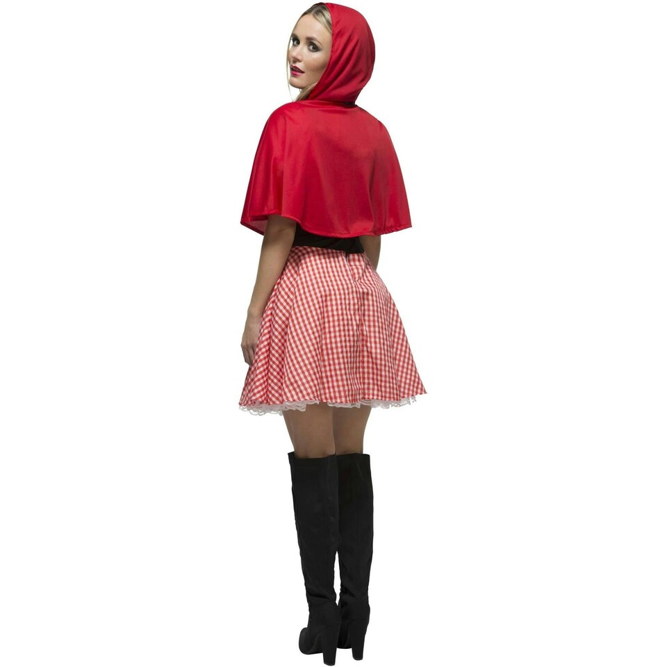 image 1 of Red Riding Hood Womens/Ladies Costume - Red - L L