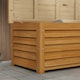 image 6 of Outsunny 292L Outdoor Storage Box for Patio, Pool, Light Brown 