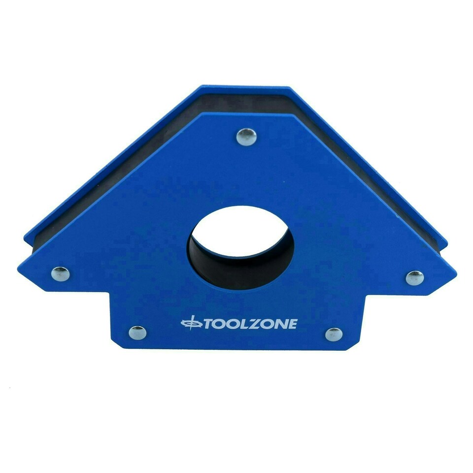image 1 of 75lb Large Welding Welder Magnet Magnetic Holder Support 45 90 135 Angle 10pc