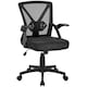 image 1 of Yaheetech  Mesh Office Chair with 90° Flip-up Armrests | Black