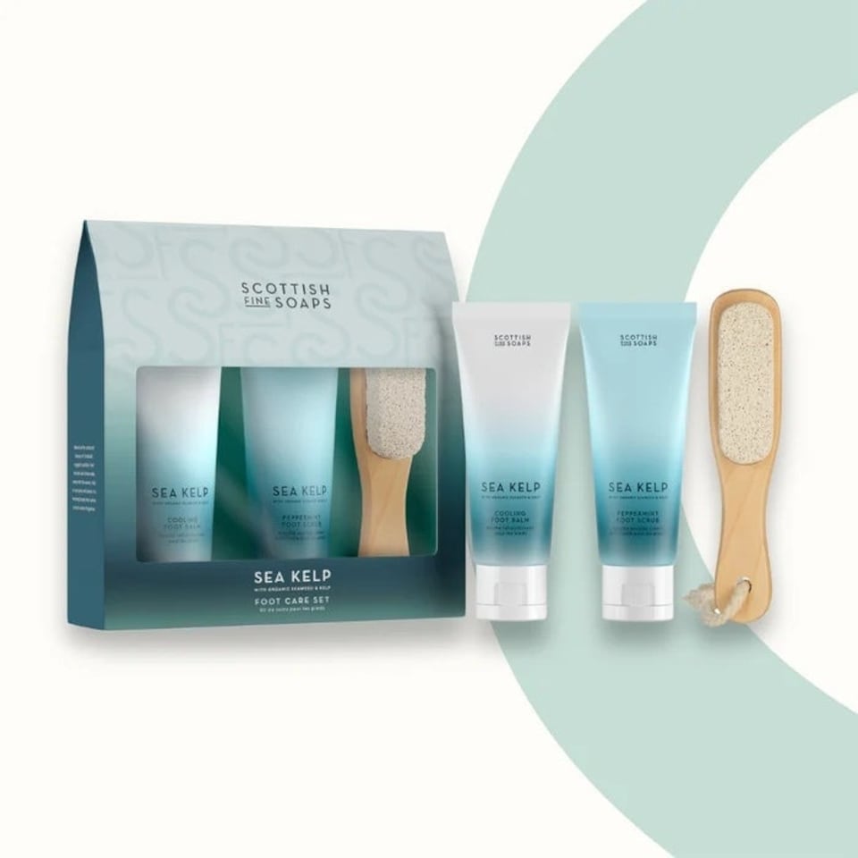 image 1 of Scottish Fine Soaps Foot Care Set - Sea Kelp