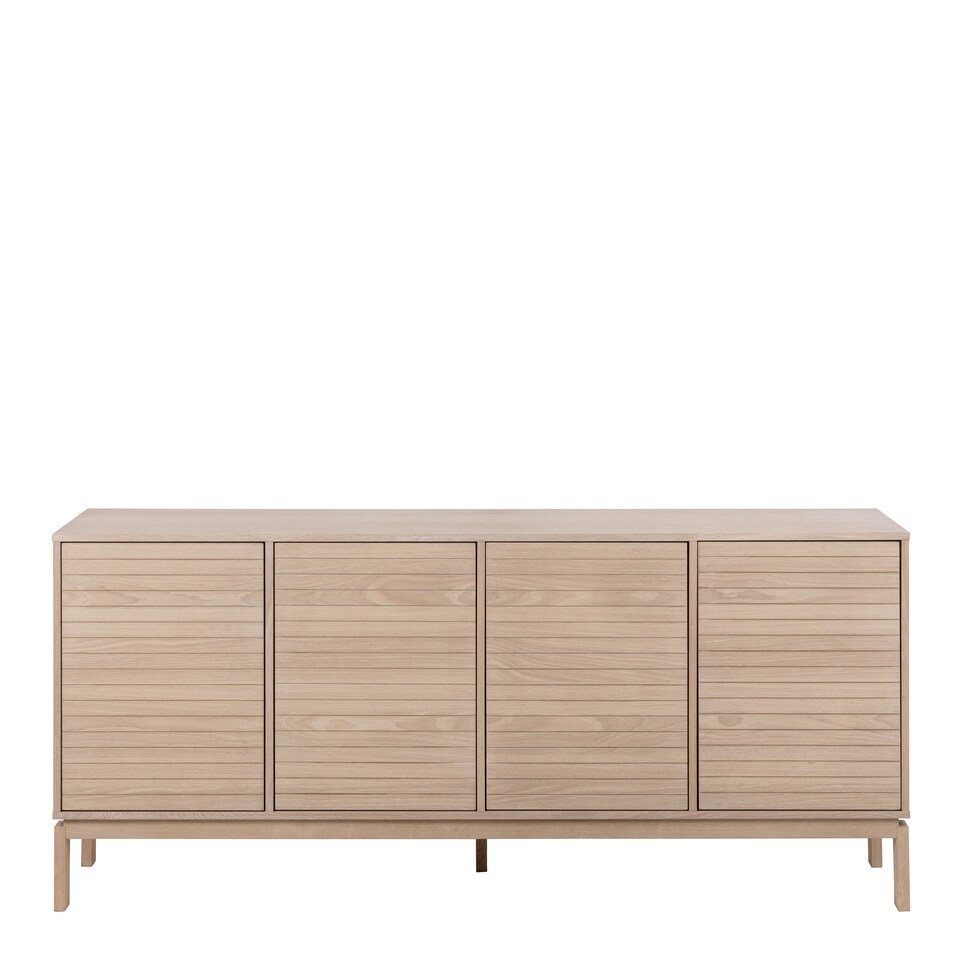 image 1 of Linley 4 Door Sideboard in White Oak