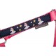 image 2 of Hy Unicorn Magic Horse Headcollar and Leadrope - Navy/Pink - Full