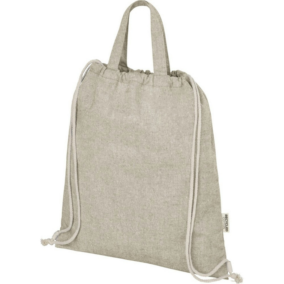 image 1 of Pheebs Polycotton Drawstring Bag - Natural - One Size