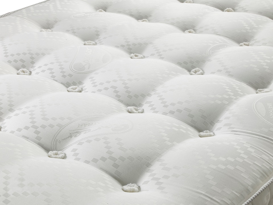 image 1 of Sareer Pocketo 4000 Pocket Sprung Latex Mattress 6FT | White | Super King