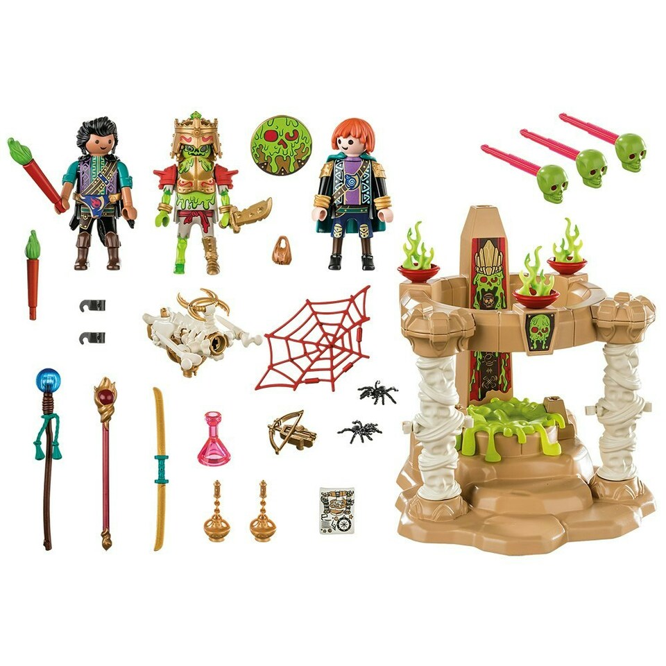 image 1 of Playmobil Novelmore Sal'ahari Sands - Skeleton Army Temple Playset