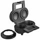 image 7 of Cooks Professional 2 Pie Maker Deep Fill Machine with Handy Cutter Included