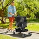 image 6 of PawHut Pet Stroller Carrier Foldable Deluxe Jogger Walk Travel Dog Cat Black