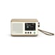 image 1 of Pure Classic Mini Portable Radio - Cotton White and Oak