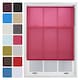 image 1 of FURNISHED Daylight Sheer Roller Window Blinds Made to Measure | Pink | Fuchsia | (W) 120cm x (L) 210cm