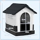 image 7 of PawHut Dog Kennel for Outside, for XS Dogs, 64.5 x 57 x 66cm, Grey