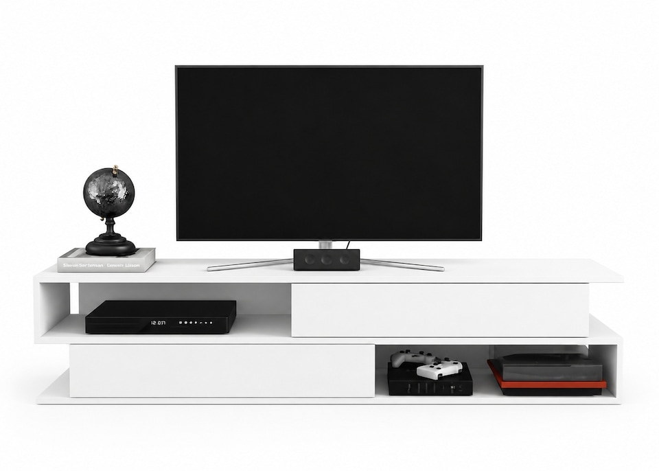 image 1 of Decorotika Cortez TV Unit for TV's up to 72 inch