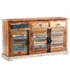 image 1 of Dahila Reclaimed Boat Large Sideboard | Brown
