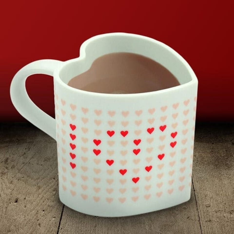 image 1 of Be Mine Heat Changing Love Mug