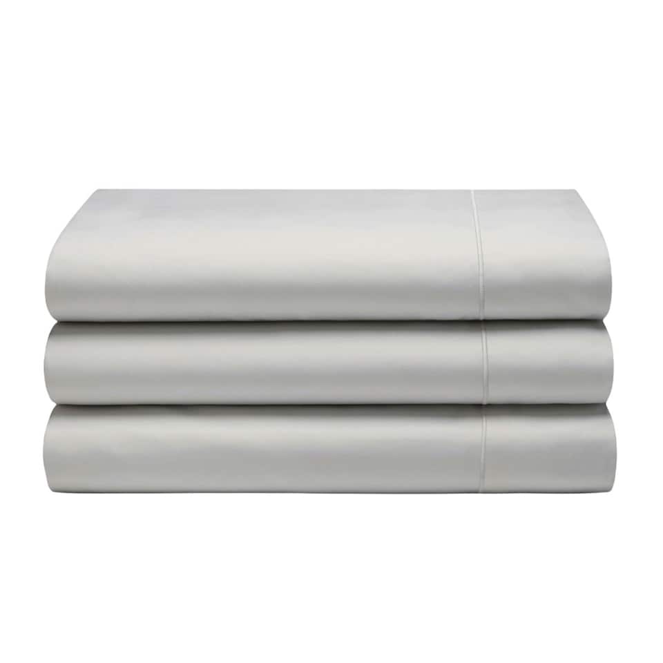 Belledorm Cotton Sateen 1000 Thread Count Flat Sheet - Ivory - Single