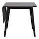 image 2 of Roxby Extending Dining Table 80-120cm in Black