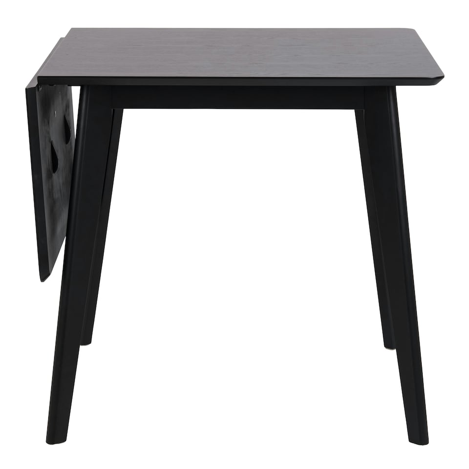 image 1 of Roxby Extending Dining Table 80-120cm in Black