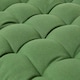 image 4 of Homescapes Garden Bench Cushion Luxury 2 Seater 100% Cotton Indoor Outdoor, 108 x 42 cm Green
