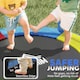 image 4 of HOMCOM Kids Trampoline Mini Bouncer w/ Enclosure Net for 3-6 Years