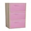 Antique Oak & Light Pink