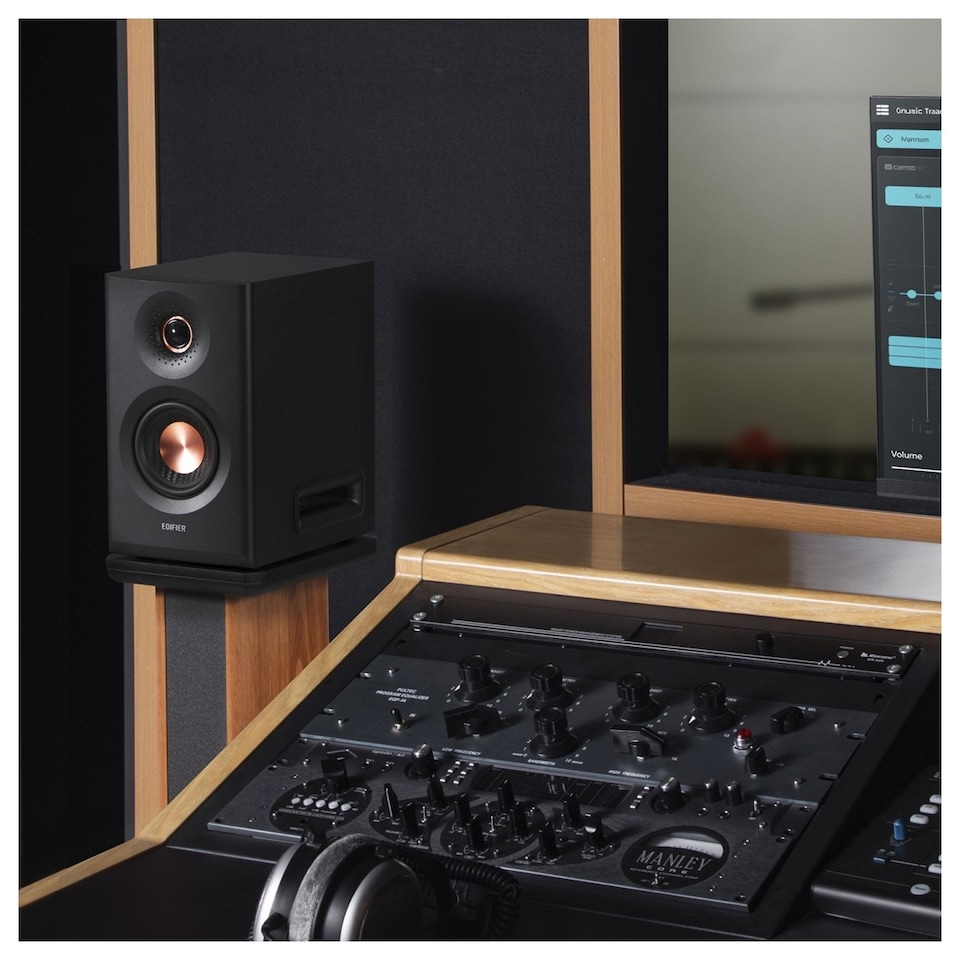 image 1 of Edifier MR5 2.0 Studio Monitor Bookshelf Speakers - Black