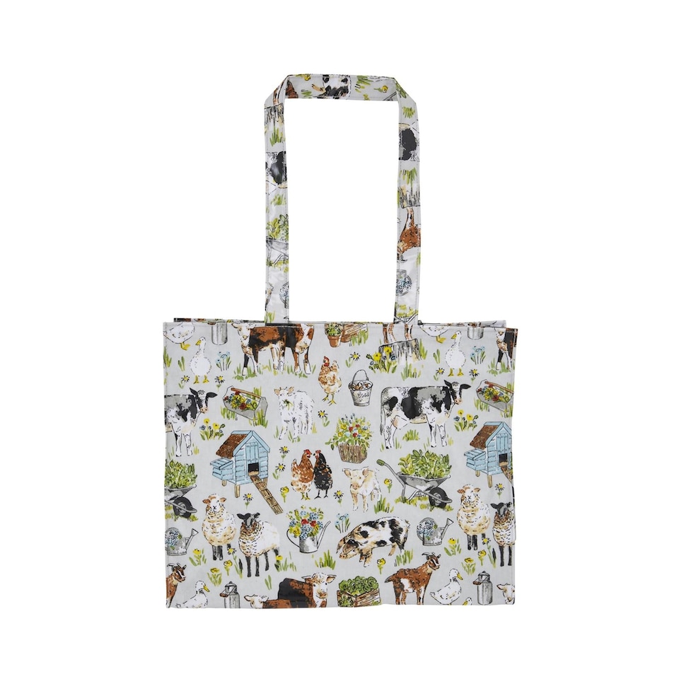 image 1 of Ulster Weavers Portman Farm Shoulder Bag - PVC  Grey