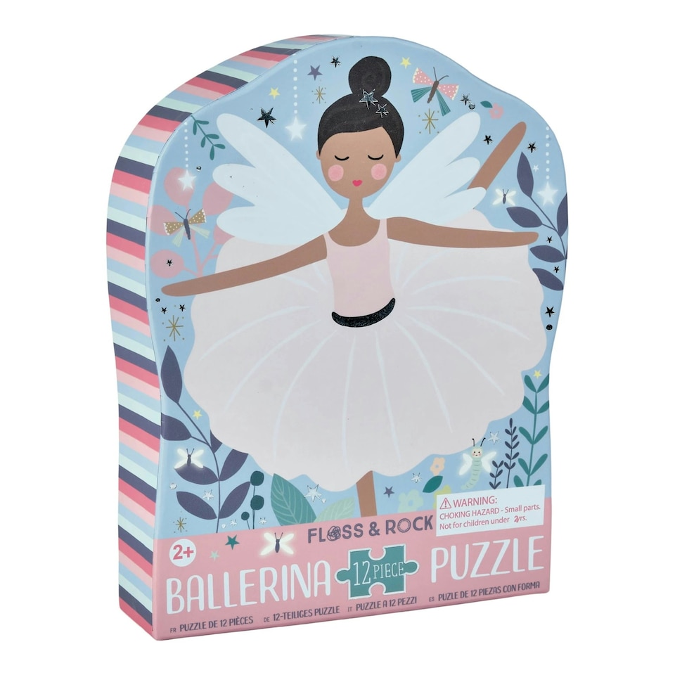 image 1 of Floss & Rock Jigsaw Puzzle 12 Piece - Enchanted